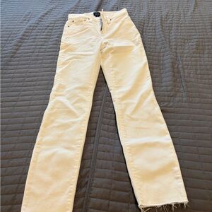 J. Crew Women's Cream Jeans